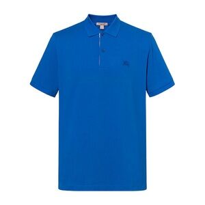 Burberry Royal Blue Short Sleeve Polo